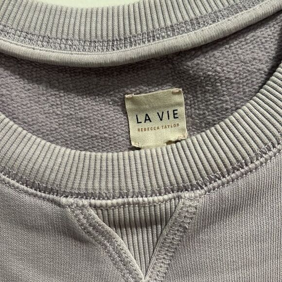 La vie Rebecca Taylor long sleeve sweatshirt dress S - Picture 3 of 4